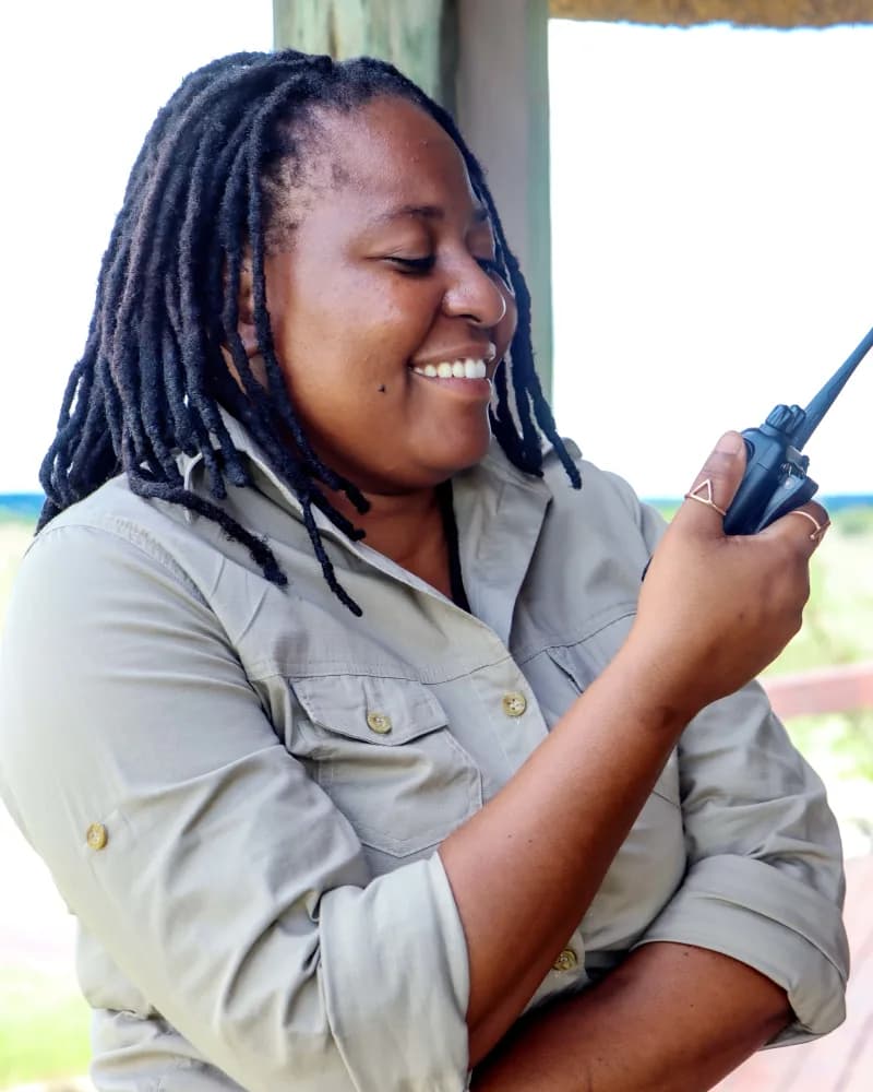 Mosetsana Samunzala, Local Director at Munga Plains
